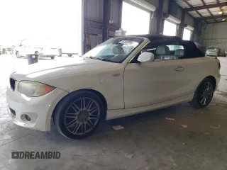 2012 BMW 1 Series 128i with VIN WBAUN1C5XCVH84372, listed as a Copart auction lot 54162815 with 127,420 mi miles and Clean Title. Bid and sale history available at carsss.com. Image 1.