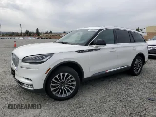 2021 Lincoln Aviator Reserve z VIN 5LM5J7WCXMGL02334, wystawiony jako Copart lot #48039955 z przebiegiem 44 531 mil mil oraz Szkoda całkowita • Salvage title. Historia ofert i sprzedaży dostępna na DreamBid. Obrazek 1.
