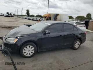 2012 Volkswagen Jetta Sedan SE w/Convenience with VIN 3VWDX7AJ9CM317030, listed as a Copart auction lot 50404025 with 147,237 mi miles and Salvage Title. Bid and sale history available at carsss.com. Image 1.