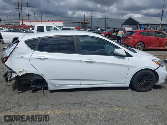 2017 Hyundai Accent SE with VIN KMHCT5AE1HU343041, listed as a IAAI auction lot 41846628 with 106,801 mi miles and . Bid and sale history available at DreamBid. Image 14.