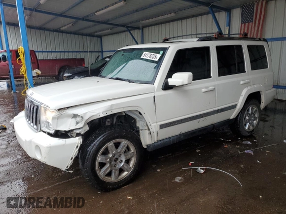2010 Jeep Commander Limited with VIN 1J4RG5GT0AC137563, listed as a Copart auction lot 54178235 with 146,196 mi miles and Salvage title. Bid and sale history available at DreamBid. Image 1.