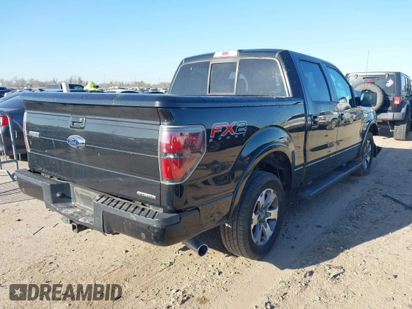 2014 Ford F-150 XL with VIN 1FTFW1CFXEFC07434, listed as a IAAI auction lot 41753193 with 112,455 mi miles and . Bid and sale history available at DreamBid. Image 4.