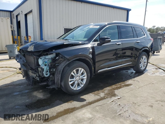 2023 Cadillac XT6 FWD Luxury z VIN 1GYKPAR45PZ187400, wystawiony jako Copart lot #54562335 z przebiegiem 16 953 mil mil oraz Szkoda całkowita • Salvage title. Historia ofert i sprzedaży dostępna na DreamBid. Obrazek 1.