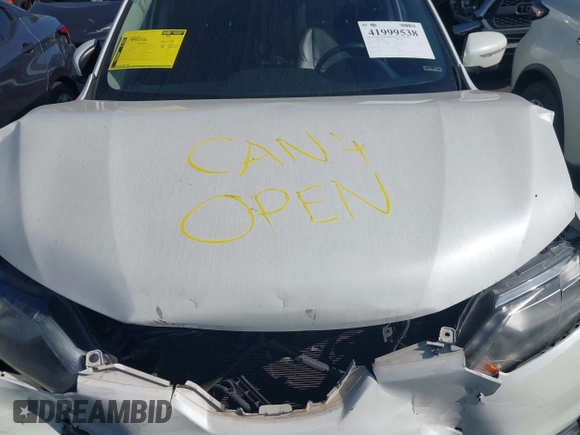 2015 Nissan Rogue SV with VIN 5N1AT2MVXFC758900, listed as a IAAI auction lot 41999538 with 104,478 mi miles and . Bid and sale history available at carsss.com. Image 10.