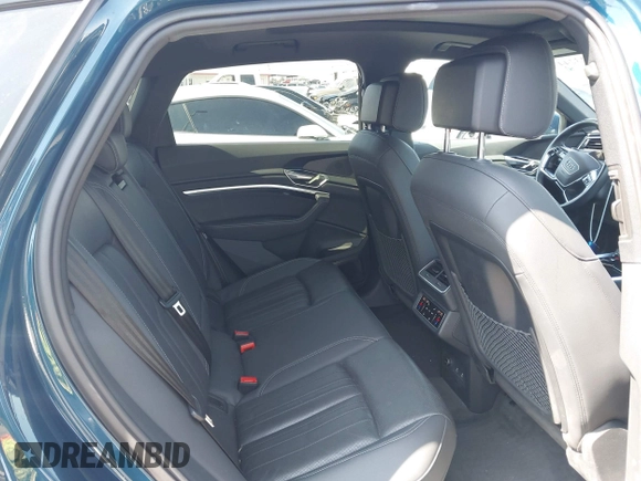 2022 Audi e-tron Premium Plus with VIN WA1LAAGE1NB008616, listed as a IAAI auction lot 42723244 with 36,800 mi miles and . Bid and sale history available at DreamBid. Image 8.