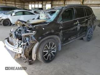 2021 Honda Pilot Touring 8-Passenger with VIN 5FNYF5H96MB007074, listed as a Copart auction lot 54445795 with Not Provided miles and Salvage Title. Bid and sale history available at carsss.com. Image 1.