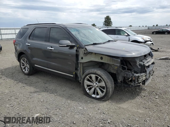 2019 Ford Explorer Limited z VIN 1FM5K8FH3KGA17442, wystawiony jako Copart lot #58272625 z przebiegiem 88 907 mil mil oraz Szkoda całkowita • Salvage title. Historia ofert i sprzedaży dostępna na DreamBid. Obrazek 4.