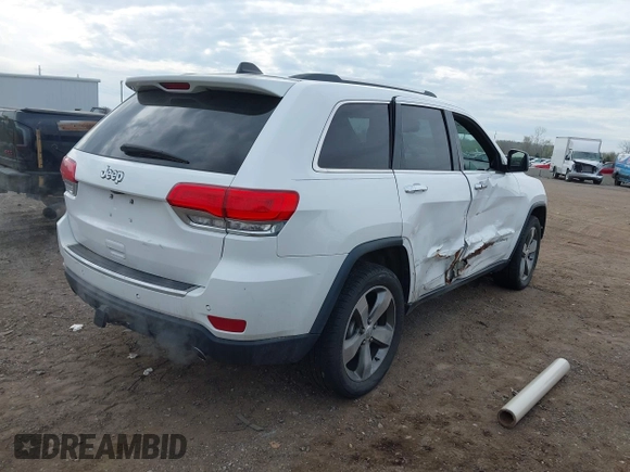2014 Jeep Grand Cherokee Limited with VIN 1C4RJFBG5EC555128, listed as a IAAI auction lot 42129958 with 98,237 mi miles. Bid and sale history available at carsss.com. Image 4.