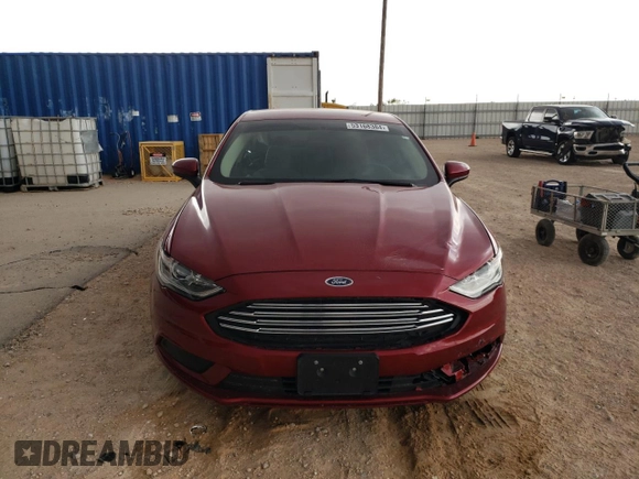 2018 Ford Fusion S with VIN 3FA6P0G76JR109563, listed as a Copart auction lot 72905684 with 41,879 mi miles and Salvage Title. Bid and sale history available at carsss.com. Image 5.