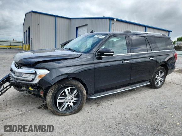 2022 Ford Expedition Max Limited z VIN 1FMJK2AT2NEA57566, wystawiony jako Copart lot #58993535 z przebiegiem 130 913 mil mil oraz Szkoda całkowita • Salvage title. Historia ofert i sprzedaży dostępna na DreamBid. Obrazek 1.