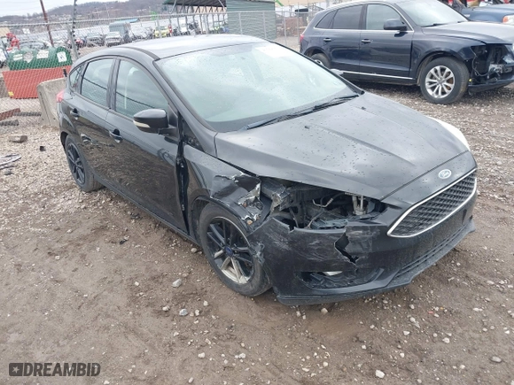 2015 Ford Focus SE with VIN 1FADP3K25FL209843, listed as a IAAI auction lot 41768161 with 144,830 mi miles. Bid and sale history available at carsss.com. Image 1.
