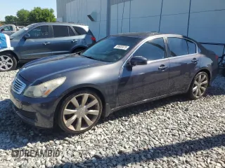 2007 Infiniti G35 Sport with VIN JNKBV61E77M713468, listed as a Copart auction lot 50605075 with 211,667 mi miles and Salvage Title. Bid and sale history available at DreamBid. Image 1.
