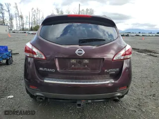 2013 Nissan Murano S with VIN JN8AZ1MW0DW321090, listed as a Copart auction lot 52366415 with 147,985 mi miles and Salvage Title. Bid and sale history available at carsss.com. Image 6.
