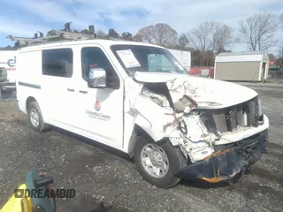 2018 Nissan NV SV with VIN 1N6AF0KYXJN809285, listed as a IAAI auction lot 41568654 with 80,121 mi miles. Bid and sale history available at carsss.com. Image 1.