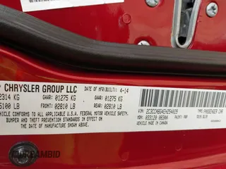 2014 Chrysler 300 S with VIN 2C3CCABG4EH254029, listed as a IAAI auction lot 41711501 with 161,067 mi miles and . Bid and sale history available at carsss.com. Image 9.