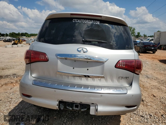 2016 Infiniti QX80 with VIN JN8AZ2ND0G9800714, listed as a Copart auction lot 56522445 with Not provided miles and Clean title. Bid and sale history available at DreamBid. Image 6.