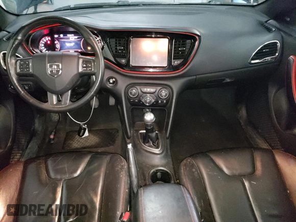 2015 Dodge Dart GT with VIN 1C3CDFEB5FD410975, listed as a Copart auction lot 63165465 with 92,148 mi miles and Clean title. Bid and sale history available at DreamBid. Image 8.