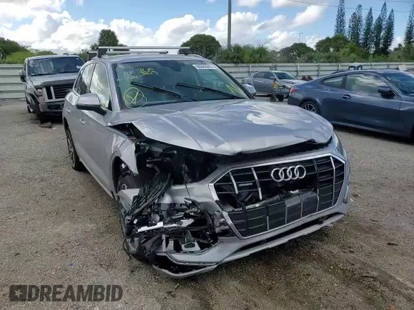 2021 Audi Q5 Premium with VIN WA1AAAFY6M2131314, listed as a Copart auction lot 66563942 with 12,653 mi miles. Bid and sale history available at carsss.com. Image 11.