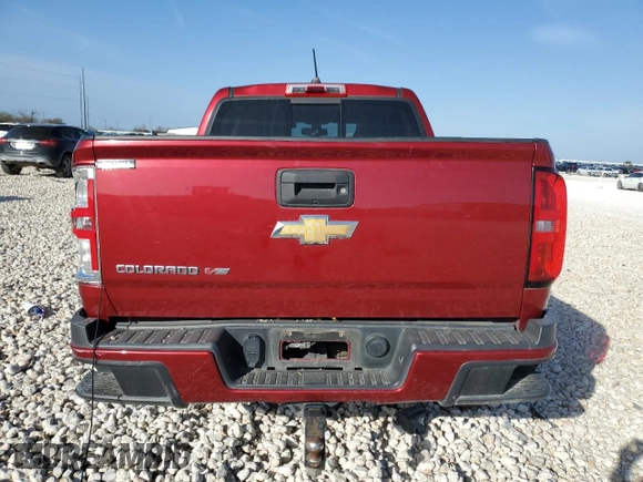 2017 Chevrolet Colorado 2WD Z71 with VIN 1GCGSDEN2H1259776, listed as a Copart auction lot 49303955 with 124,386 mi miles and Salvage title. Bid and sale history available at DreamBid. Image 6.