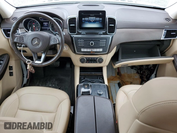 2018 Mercedes-Benz GLS 450 with VIN 4JGDF6EE8JB173550, listed as a Copart auction lot 63137774 with 61,974 mi miles and Salvage Title. Bid and sale history available at DreamBid. Image 8.