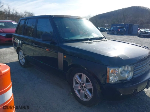2003 Land Rover Range Rover HSE with VIN SALME11403A138235, listed as a IAAI auction lot 41586123 with 173,546 mi miles. Bid and sale history available at carsss.com. Image 1.