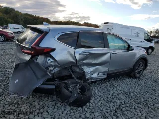 2020 Honda CR-V EX-L with VIN 2HKRW2H80LH696359, listed as a Copart auction lot 76137904 with 23,378 mi miles and Salvage Title. Bid and sale history available at carsss.com. Image 3.
