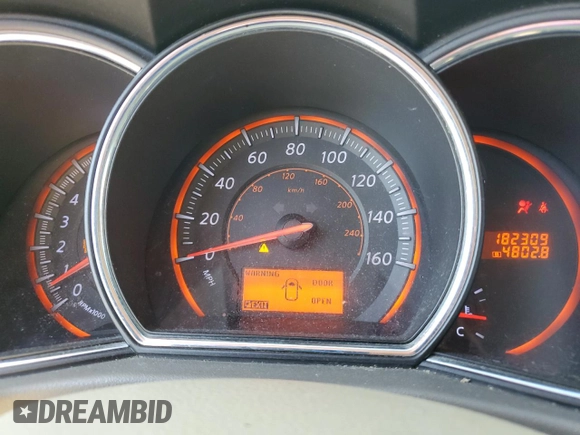 2010 Nissan Murano SL z VIN JN8AZ1MU6AW019958, wystawiony jako Copart lot #51998705 z przebiegiem 182 309 mil mil oraz Szkoda całkowita • Salvage title. Historia ofert i sprzedaży dostępna na DreamBid. Obrazek 9.