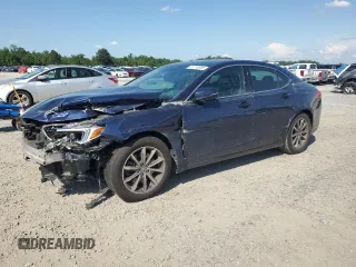 2019 Acura TLX with VIN 19UUB1F32KA004942, listed as a Copart auction lot 61718355 with 116,417 mi miles and Salvage title. Bid and sale history available at DreamBid. Image 1.