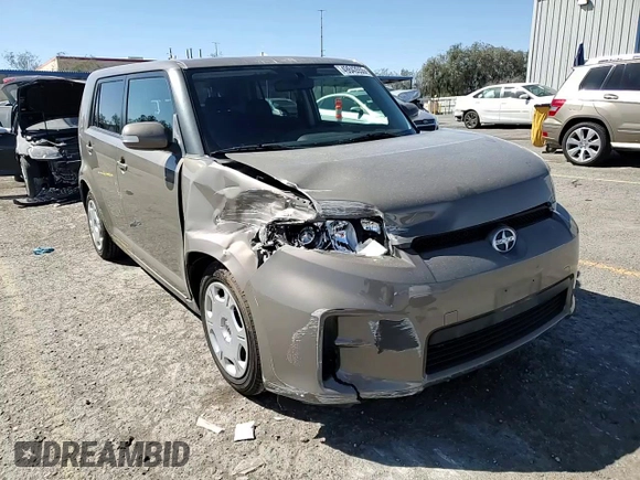 2012 Scion xB with VIN JTLZE4FE6CJ023059, listed as a Copart auction lot 49843555 with 145,371 mi miles and Salvage Title. Bid and sale history available at carsss.com. Image 10.