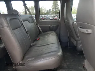 2016 Chevrolet Express Passenger LS with VIN 1GAZGNFF7G1319968, listed as a Copart auction lot 75911024 with 45,043 mi miles and Salvage title. Bid and sale history available at DreamBid. Image 11.