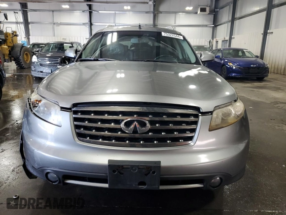 2006 Infiniti FX35 with VIN JNRAS08W36X211040, listed as a Copart auction lot 75322544 with 190,252 mi miles and Salvage Title. Bid and sale history available at carsss.com. Image 5.
