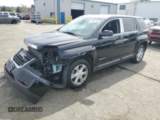 2017 GMC Terrain SLE with VIN 2GKALMEK5H6209335, listed as a Copart auction lot 48467525 with 70,653 mi miles and Salvage Title. Bid and sale history available at carsss.com. Image 1.
