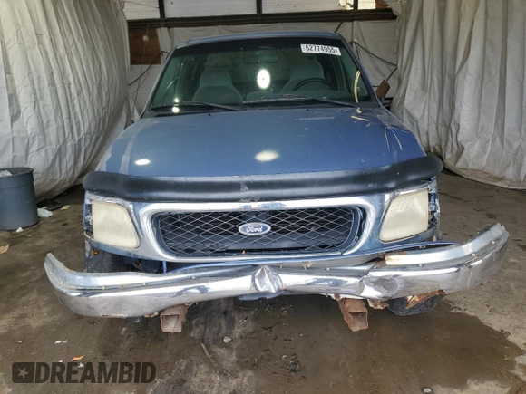 1997 Ford F-150 with VIN 1FTDX076XVKC72073, listed as a Copart auction lot 62774955 with 204,105 mi miles and Salvage title. Bid and sale history available at DreamBid. Image 5.
