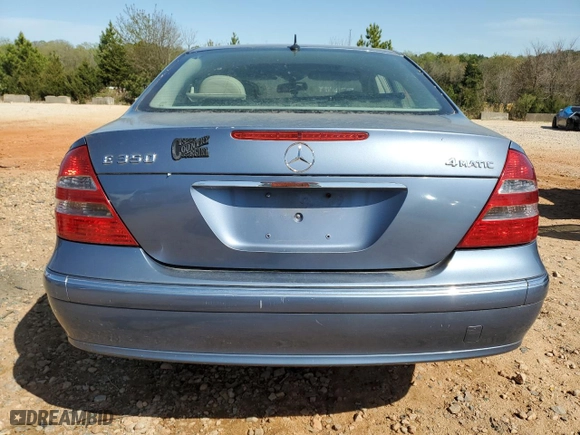 2006 Mercedes-Benz E-Class 3.5L with VIN WDBUF87J26X190086, listed as a Copart auction lot 51486525 with 0 mi miles and Salvage Title. Bid and sale history available at carsss.com. Image 6.