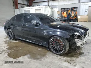 2017 Mercedes-Benz C 63 AMG with VIN 55SWF8GB8HU209805, listed as a Copart auction lot 59524155 with Not provided miles and Clean title. Bid and sale history available at DreamBid. Image 4.