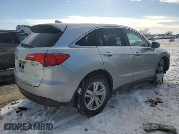2014 Acura RDX with VIN 5J8TB4H36EL001996, listed as a Copart auction lot 46243585 with 197,943 mi miles and Salvage title. Bid and sale history available at DreamBid. Image 3.