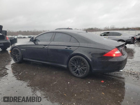 2006 Mercedes-Benz CLS-Class AMG with VIN WDDDJ76X76A033193, listed as a Copart auction lot 84051544 with 115,814 mi miles and Salvage Title. Bid and sale history available at carsss.com. Image 2.