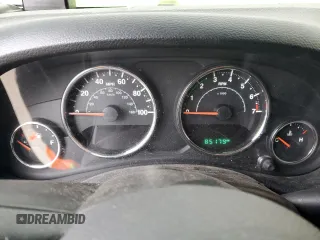 2018 Jeep Wrangler JK Unlimited Sahara with VIN 1C4BJWEG3JL840921, listed as a Copart auction lot 83969834 with 85,179 mi miles and Salvage Title. Bid and sale history available at carsss.com. Image 9.