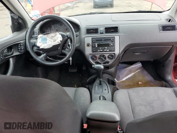 2005 Ford Focus S with VIN 3FAFP37N15R110724, listed as a Copart auction lot 52872255 with 182,925 mi miles and Salvage Title. Bid and sale history available at carsss.com. Image 8.