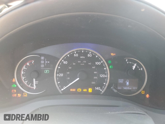 2016 Lexus CT 200h with VIN JTHKD5BH5G2271615, listed as a Copart auction lot 49048665 with 94,818 mi miles and Salvage Title. Bid and sale history available at carsss.com. Image 9.