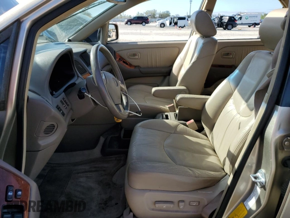 1999 Lexus RX 300 z VIN JT6GF10U1X0043401, wystawiony jako Copart lot #46037265 z przebiegiem 123 935 mil mil oraz Szkoda całkowita • Salvage title. Historia ofert i sprzedaży dostępna na DreamBid. Obrazek 7.