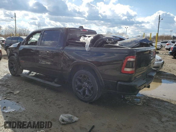 2022 Ram 1500 Limited z VIN 1C6SRFHT4NN380557, wystawiony jako Copart lot #46688005 z przebiegiem 43 198 mil mil oraz Szkoda całkowita • Salvage title. Historia ofert i sprzedaży dostępna na DreamBid. Obrazek 2.