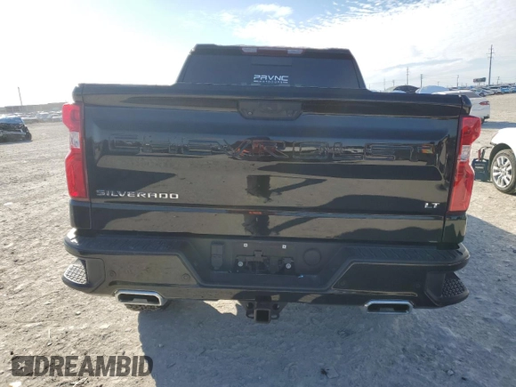 2022 Chevrolet Silverado 1500 LT Trail Boss with VIN 3GCUDFETXNG522679, listed as a Copart auction lot 46311095 with 50,531 mi miles and Salvage Title. Bid and sale history available at DreamBid. Image 6.