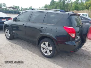 2006 Toyota RAV4 Sport with VIN JTMBK32V465004660, listed as a IAAI auction lot 42134217 with 190,680 mi miles. Bid and sale history available at carsss.com. Image 3.
