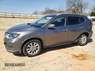 2017 Nissan Rogue SV with VIN KNMAT2MT9HP515657, listed as a Copart auction lot 48689235 with 101,538 mi miles and Salvage Title. Bid and sale history available at carsss.com. Image 1.