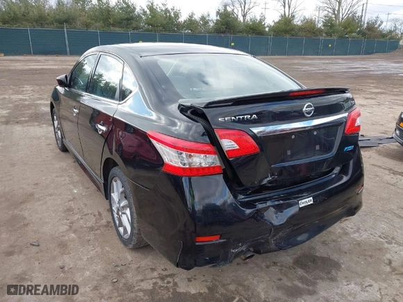 2014 Nissan Sentra SV with VIN 3N1AB7AP6EY330583, listed as a IAAI auction lot 41467309 with 155,017 mi miles. Bid and sale history available at carsss.com. Image 3.