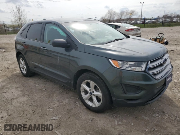 2015 Ford Edge SE with VIN 2FMTK3G92FBC32180, listed as a Copart auction lot 51629025 with Not provided miles and Non repairable. Bid and sale history available at DreamBid. Image 4.