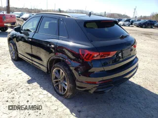 2022 Audi Q3 S line Premium Plus with VIN WA1EECF36N1148238, listed as a Copart auction lot 46962973 with 2,656 mi miles. Bid and sale history available at carsss.com. Image 2.