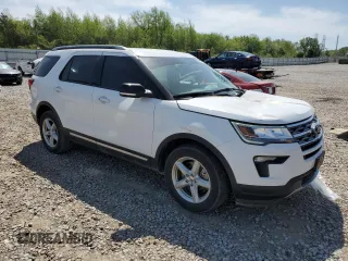2018 Ford Explorer XLT with VIN 1FM5K7DH9JGA02276, listed as a Copart auction lot 53048305 with 47,476 mi miles and Salvage title. Bid and sale history available at DreamBid. Image 4.