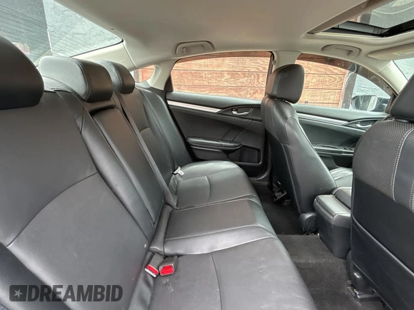 2017 Honda Civic EX-L с VIN 19XFC1F76HE013074, выставлен на аукционе Copart как лот 60144655 с пробегом 121 493 миль миль и Чистый • Clean title. История ставок и продаж доступна на DreamBid. Изображение 6.